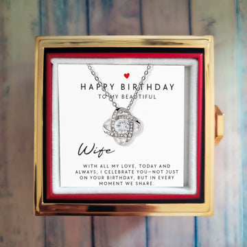 Birthday Message To Wife Necklace