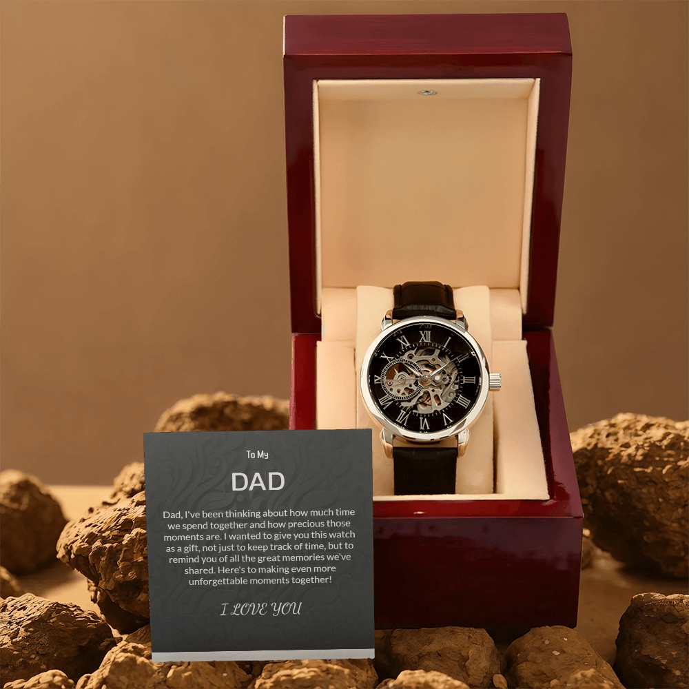 Incredible Dad Watch With Message Card