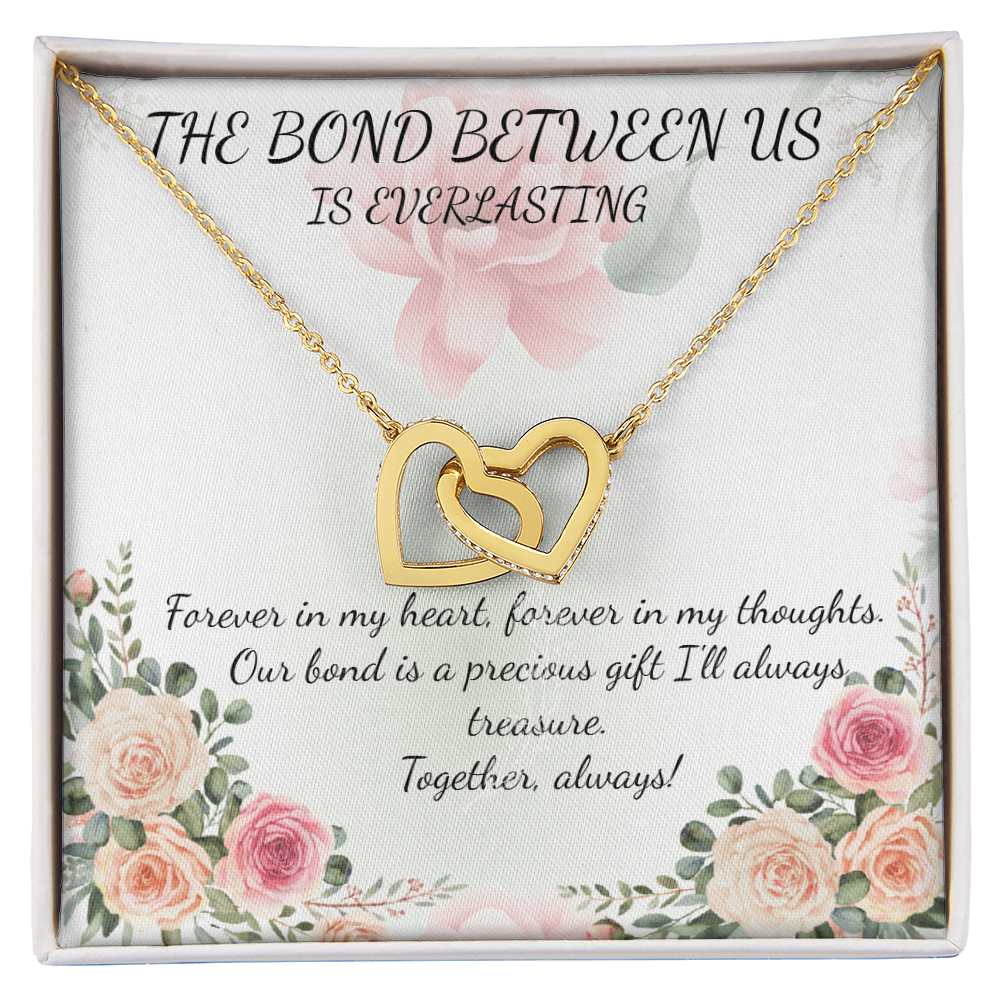 Interlocking Forever Heart Necklace