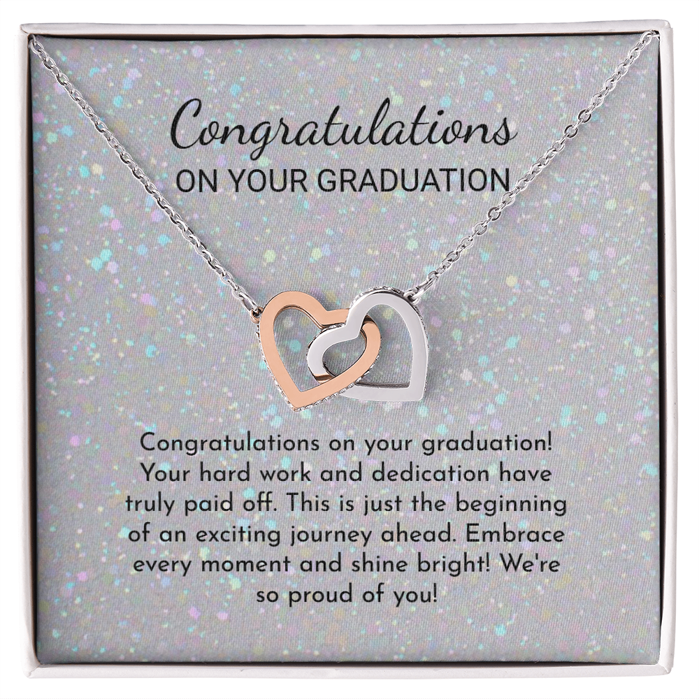 Graduation Heart Necklace