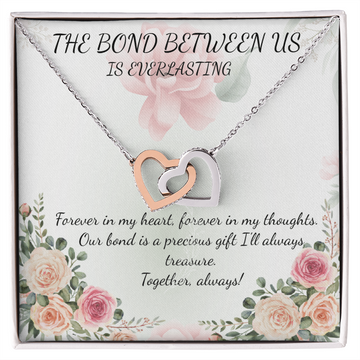 Interlocking Forever Heart Necklace