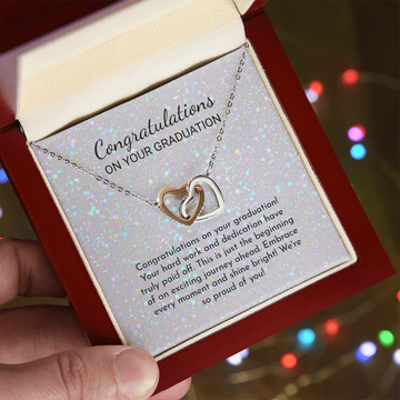 Graduation Heart Necklace