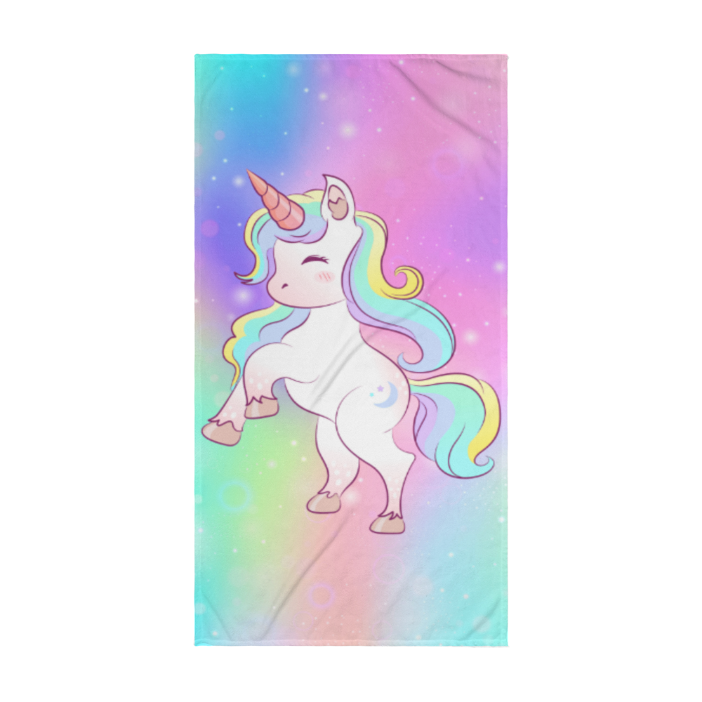Magical Unicorn Beach Towel