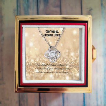 Graduation Eternal Knot Necklace